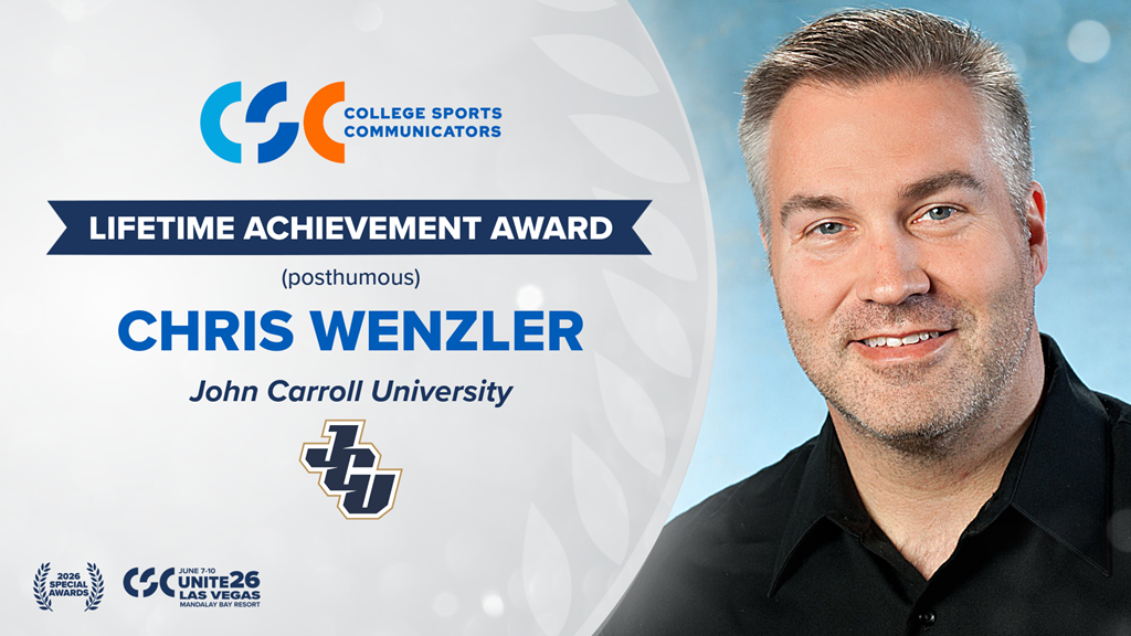 2026 Special Awards Salute: Chris Wenzler - Lifetime Achievement Award (Posthumous Honor)